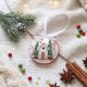 Christmas Ornament Bead Embroidery Kit "Christmas Song"