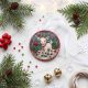 Christmas Ornament Bead Embroidery Kit "Winter Carol"