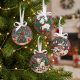 Christmas Ornament Bead Embroidery Kit "Winter Carol"