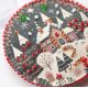 Christmas Ornament Bead Embroidery Kit "Winter little goat"