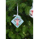 Christmas Ornament Bead Embroidery Kit "Christmas mood"