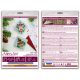 Christmas Ornament Bead Embroidery Kit "Christmas mood"