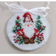Christmas Ornament Bead Embroidery Kit "Winter wizard"