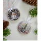 Christmas Ornament Bead Embroidery Kit "Winter guest"