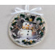 Christmas Ornament Bead Embroidery Kit "Winter guest"