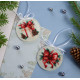 Christmas Ornament Bead Embroidery Kit "New Year's gift"