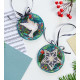Christmas Ornament Bead Embroidery Kit "New joy"