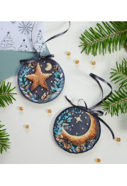 Christmas Ornament Bead Embroidery Kit "Star, shine!"