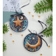 Christmas Ornament Bead Embroidery Kit "Star, shine!"