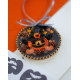 Christmas Ornament Bead Embroidery Kit "Festive Halloween"