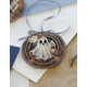 Christmas Ornament Bead Embroidery Kit "Midnight Horrors"