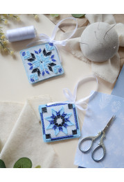 Christmas Ornament Bead Embroidery Kit "Winter Vibes"