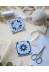 Christmas Ornament Bead Embroidery Kit "Winter Vibes"
