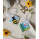 Christmas Ornament Bead Embroidery Kit "Sweet honey"