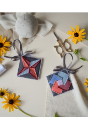 Christmas Ornament Bead Embroidery Kit "Warm Ray"