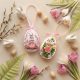 Christmas Ornament Bead Embroidery Kit "Easter Bunny"