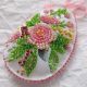 Christmas Ornament Bead Embroidery Kit "Easter Bunny"