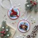 Christmas Ornament Bead Embroidery Kit "Christmas Singing"