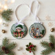 Christmas Ornament Bead Embroidery Kit "Fairy-tale Elf"