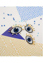 Christmas Ornament Bead Embroidery Kit "Mirror of the Soul"
