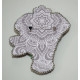 Christmas Ornament Bead Embroidery Kit "Symbol of luck"