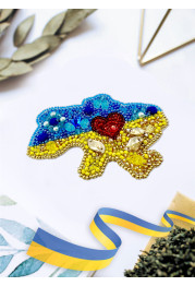 Christmas Ornament Bead Embroidery Kit "My native"