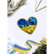 Christmas Ornament Bead Embroidery Kit "My heart"
