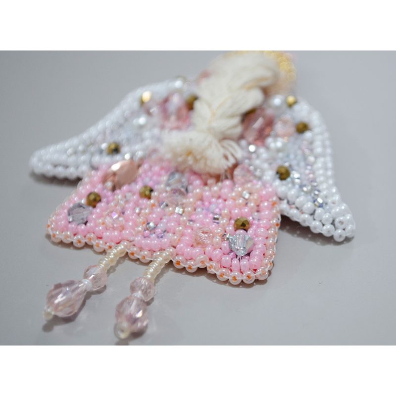 Christmas Ornament Bead Embroidery Kit "Sweetie"