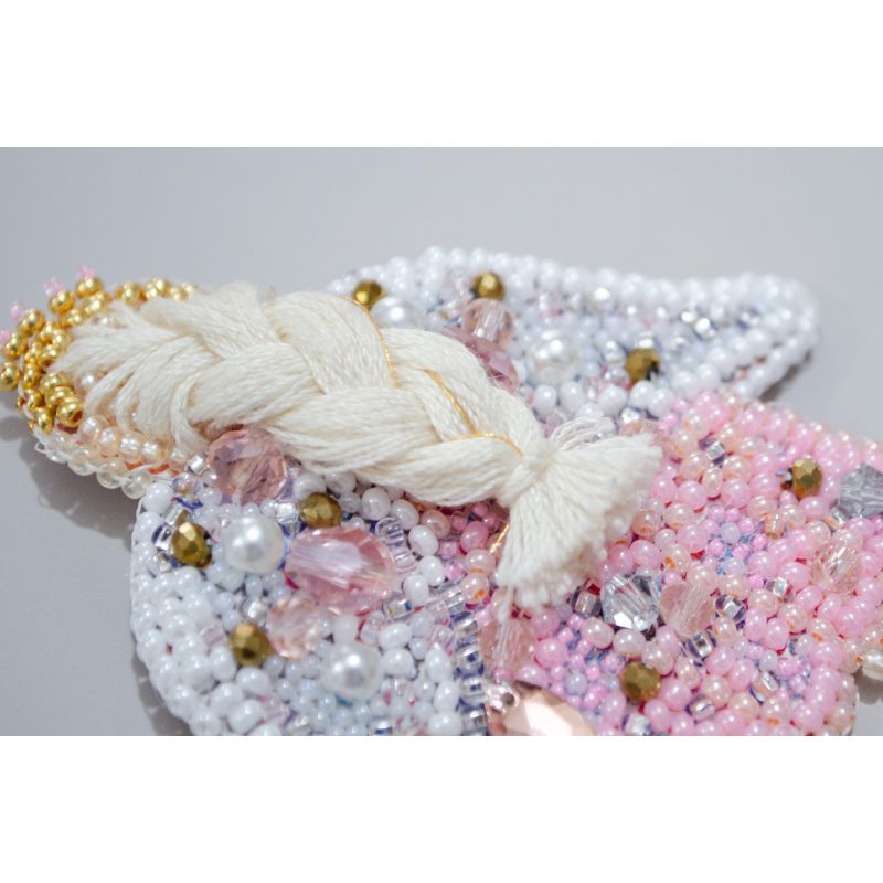 Christmas Ornament Bead Embroidery Kit "Sweetie"