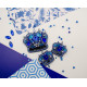 Christmas Ornament Bead Embroidery Kit "Crown"