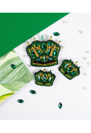 Christmas Ornament Bead Embroidery Kit "Symbol of the monarch"