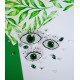 Christmas Ornament Bead Embroidery Kit "Emerald gaze"