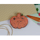 Christmas Ornament Bead Embroidery Kit "Golden pumpkin"