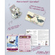 Christmas Ornament Bead Embroidery Kit "Blue whale"
