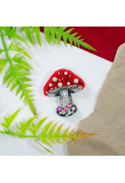 Christmas Ornament Bead Embroidery Kit "Forbidden Beauty"