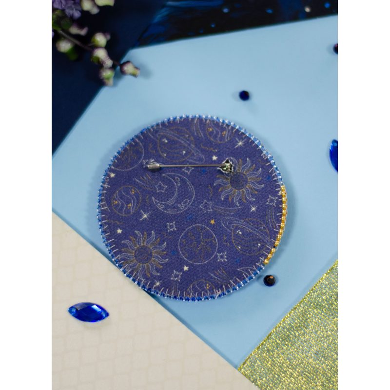 Christmas Ornament Bead Embroidery Kit "Celestial Duet"