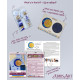 Christmas Ornament Bead Embroidery Kit "Celestial Duet"