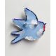 Christmas Ornament Bead Embroidery Kit "Song of the Swallow"