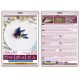 Christmas Ornament Bead Embroidery Kit "Song of the Swallow"