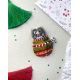 Christmas Ornament Bead Embroidery Kit "In a Sweater"