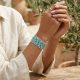 Bead Embroidery Kit on Art Canvas "Bracelet “Treasure of Traditions”"