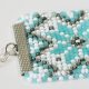 Bead Embroidery Kit on Art Canvas "Bracelet “Treasure of Traditions”"