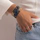 Bead Embroidery Kit on Art Canvas "Bracelet “Beauty of the Stars”"