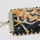 Bead Embroidery Kit on Art Canvas "Bracelet “Beauty of the Stars”"