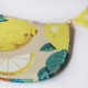 Bead Embroidery Kit on Art Canvas "Collar “Citrus Tenderness”"