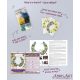 Bead Embroidery Kit on Art Canvas "Collar “Citrus Tenderness”"