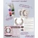 Bead Embroidery Kit on Art Canvas "Collar "Rose Veil""