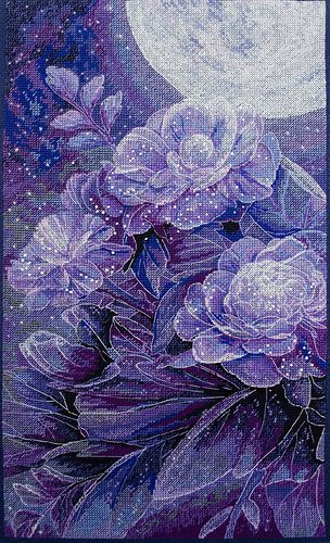 Cross Stitch Kit "Colors of the night"