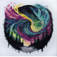 Cross Stitch Kit "Night glow"