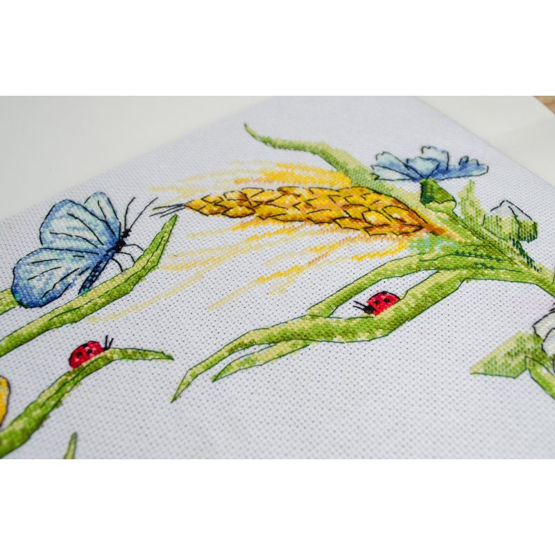 Cross Stitch Kit "Summer wreath"